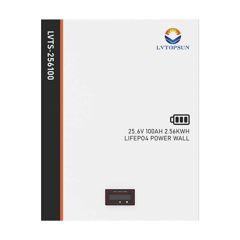 LVTOPSUN 25.6V 100Ah LiFePO₄ Lithium Battery